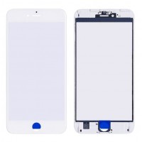  LCD screen glass Apple iPhone 6 Plus with frame un OCA white V2 ORG 